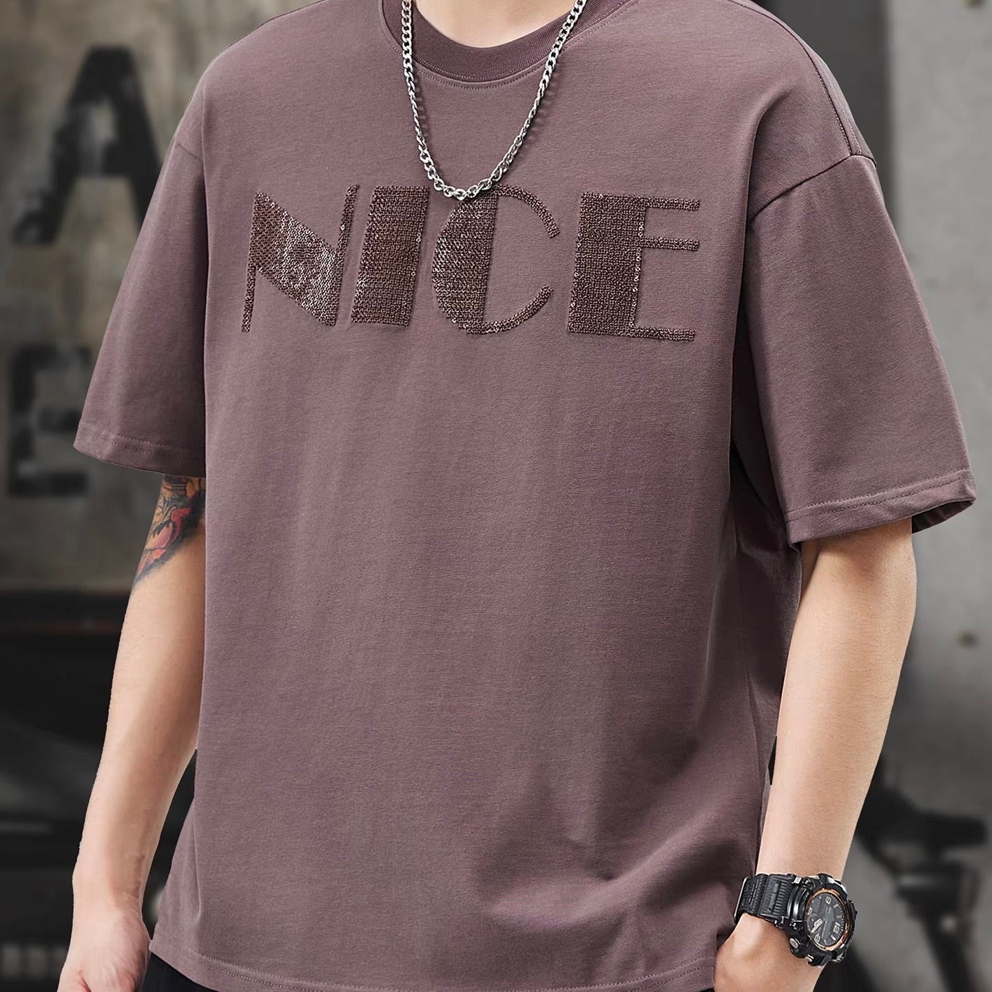 刺繍 立体ロゴ 半袖Tシャツ（3Colors）260250