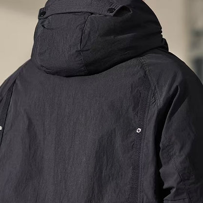 フード付 ミドル丈 ダウンジャケット（2Colors）251071