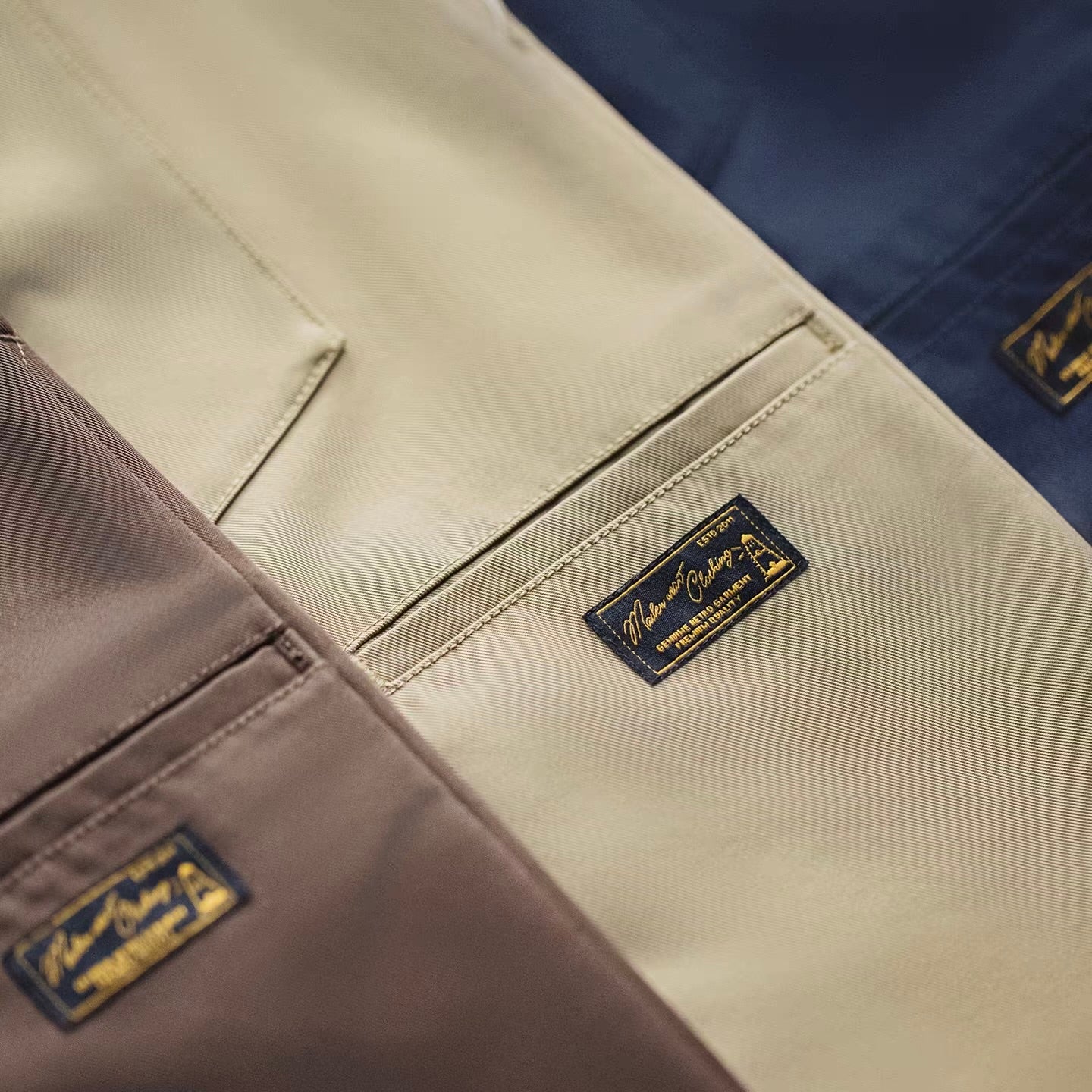 クラシック ミドル丈ストレートパンツ（3Colors）260263