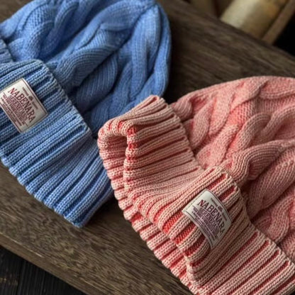 ウォッシュド ケーブルニット帽（5Colors）260020