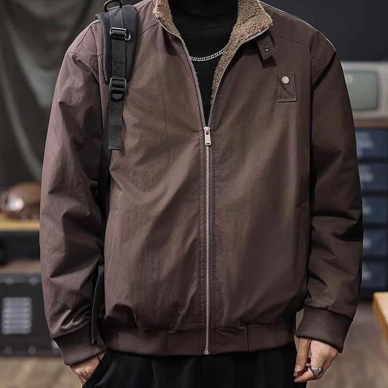 レトロ 裏ボア スタンドカラージャケット（1Color）251010