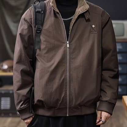 レトロ 裏ボア スタンドカラージャケット（1Color）251010