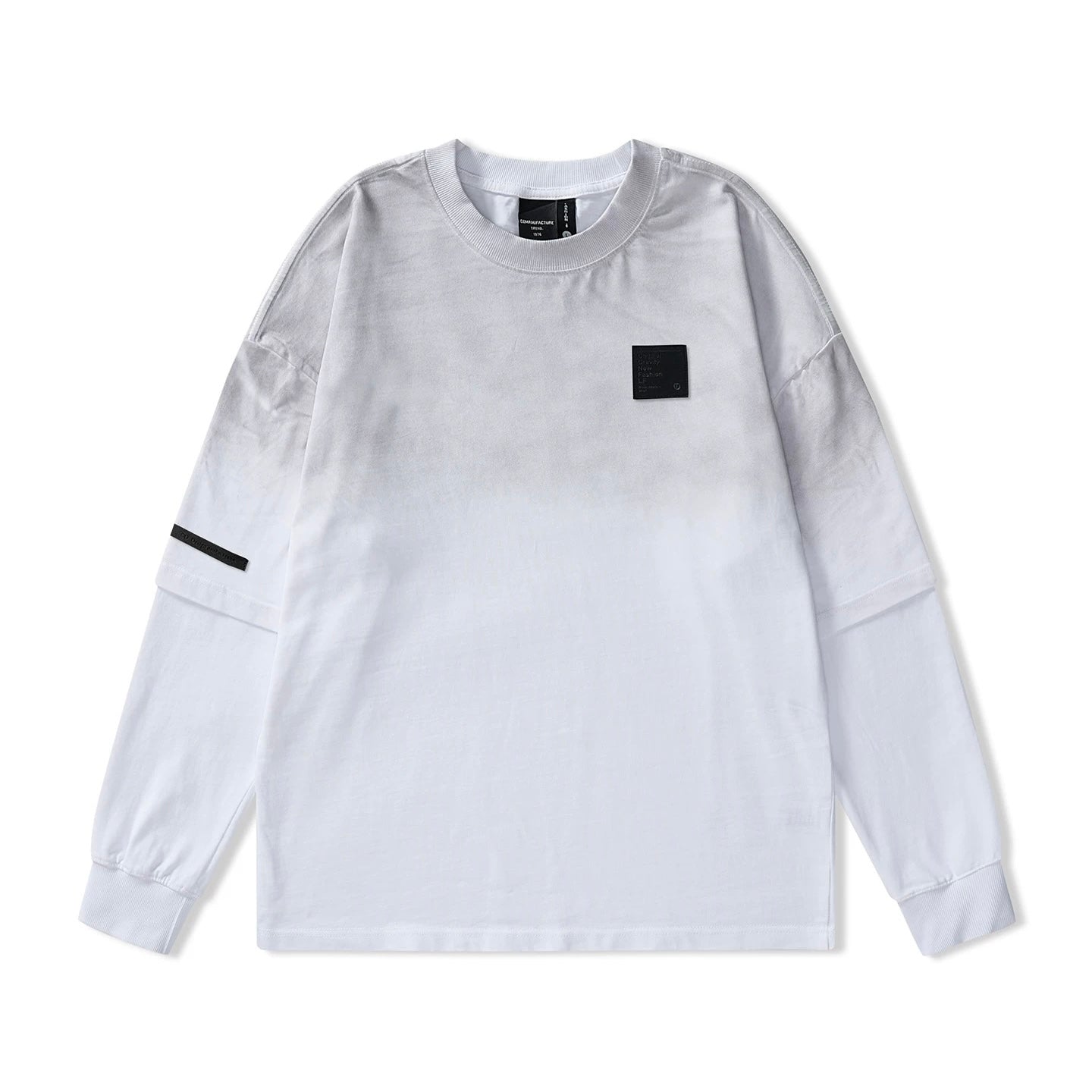 グラデーションカラー フェイクレイヤードTシャツ（5Colors）250662