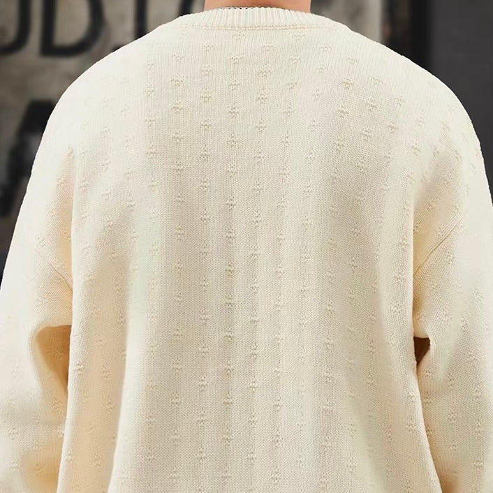 立体モチーフ ニットプルオーバー（3Colors）251094