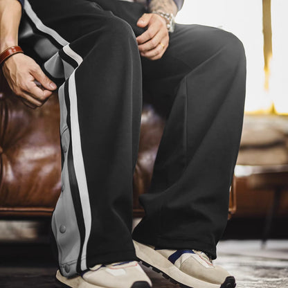 ラインデザイン ボタンダウンパンツ（1Color）251068