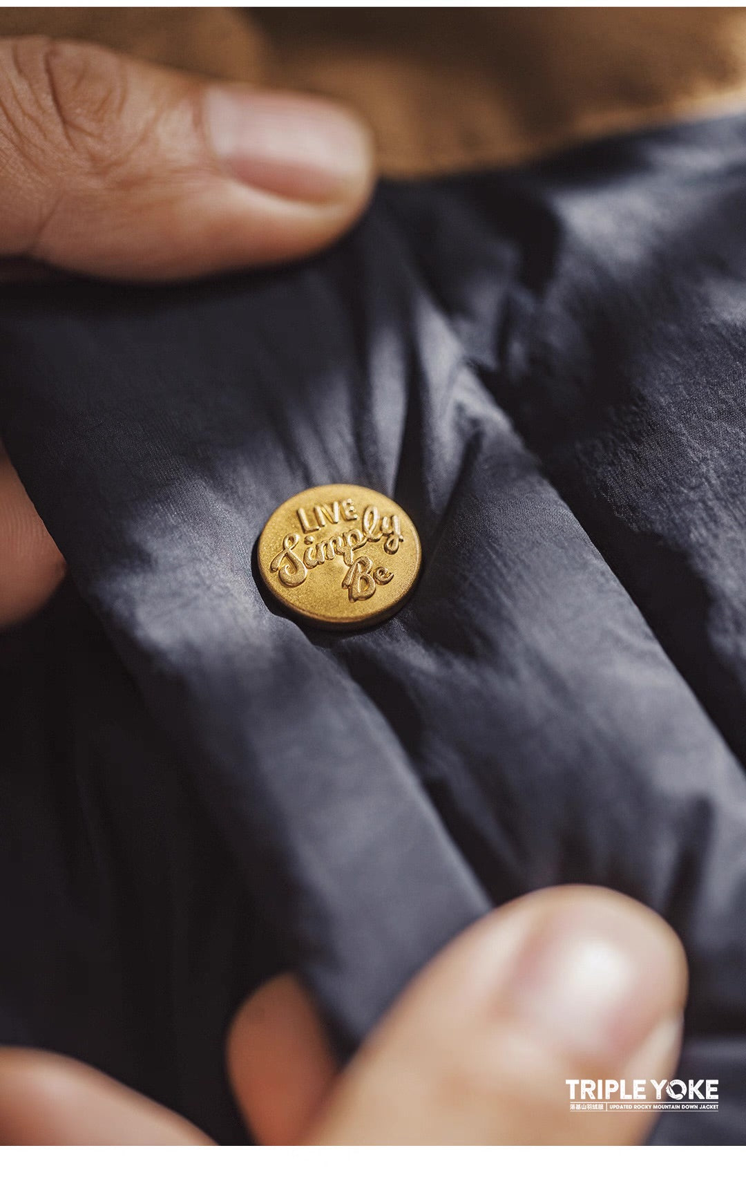 ボア襟 バイカラー ダウンジャケット（1Color）250949