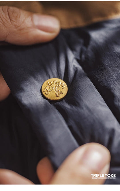 ボア襟 バイカラー ダウンジャケット（1Color）250949