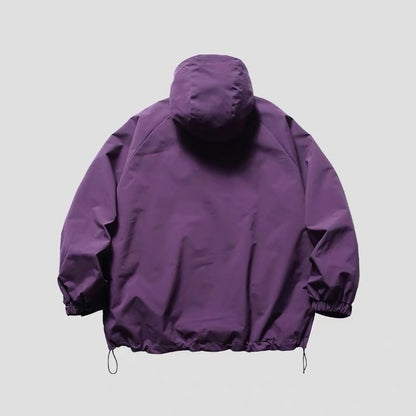 マルチカラー フード付 アウトドアジャケット（2Colors）250099