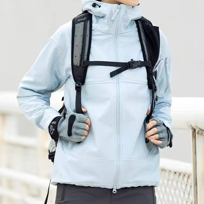 ハイネック フード付ライトジャケット（4Colors）260118