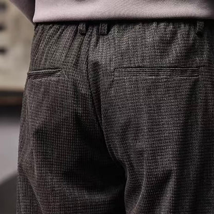 テクスチャー ルーズ カジュアルパンツ（2Colors）260090