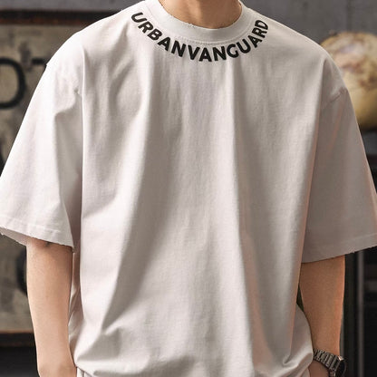 ダメージ ネックロゴ Tシャツ（2Colors）260254