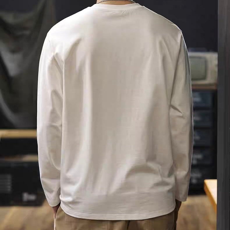 サークルロゴ シンプル 長袖Tシャツ（1Color）250675