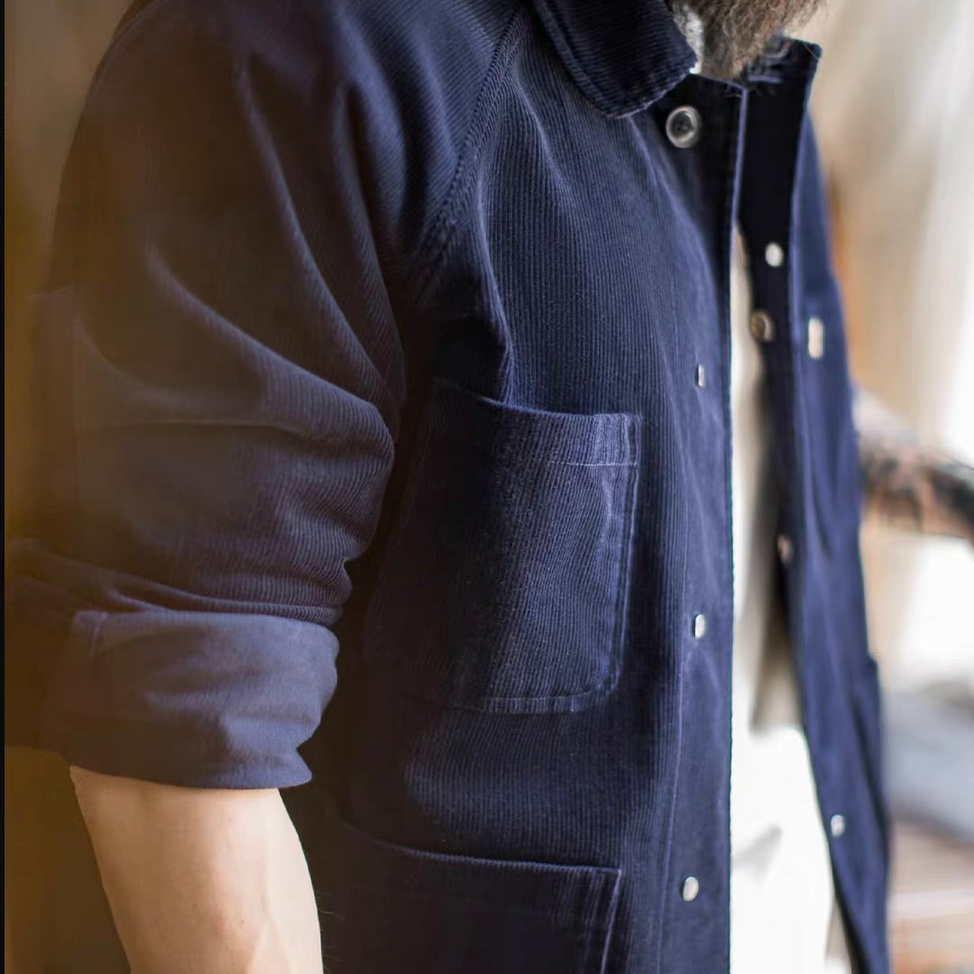 コーデュロイ 薄手 シャツジャケット（1Color）260004