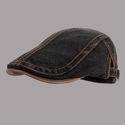 ウォッシュドデニム サイドベルト ハンチング（5Colors）260092