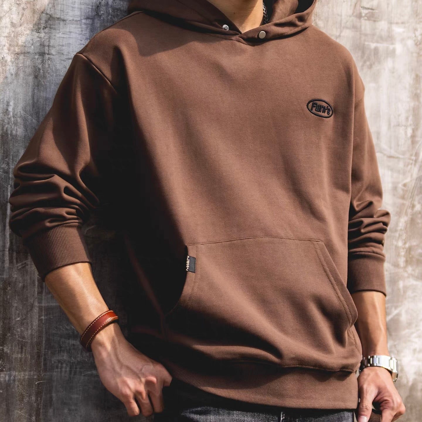 ワンポイントロゴ プルオーバーフーディー（3Colors）260134