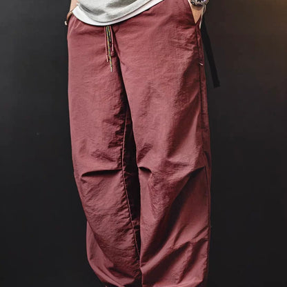 カラー紐付き パラシュートパンツ（3Colors）260198