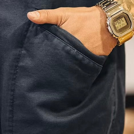 コーデュロイ襟 フルジップ ワークジャケット（1Color）260106