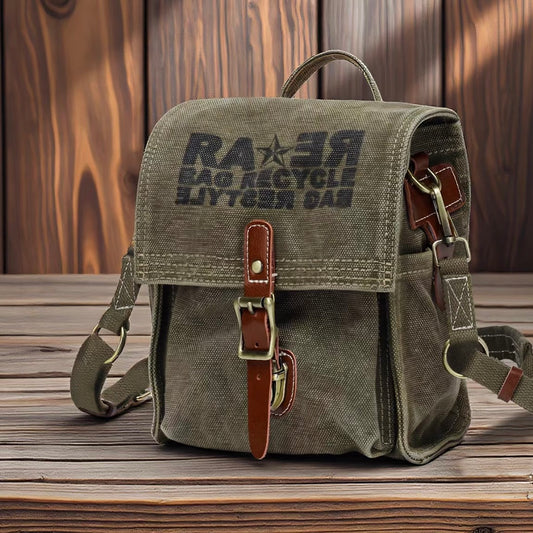 レトロ キャンバス ミニショルダーバッグ（1Color）260162