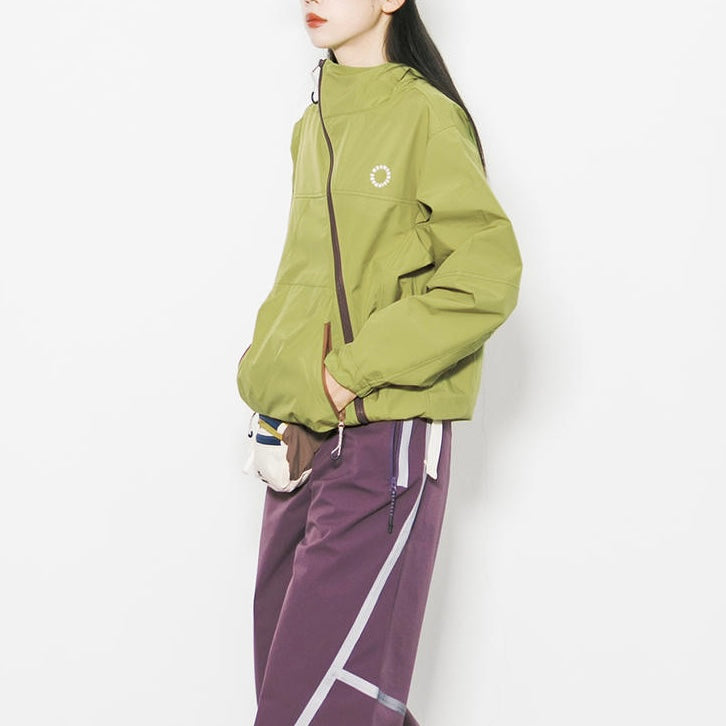 カンガルーポケット付 カーブジップジャケット（3Colors）250736