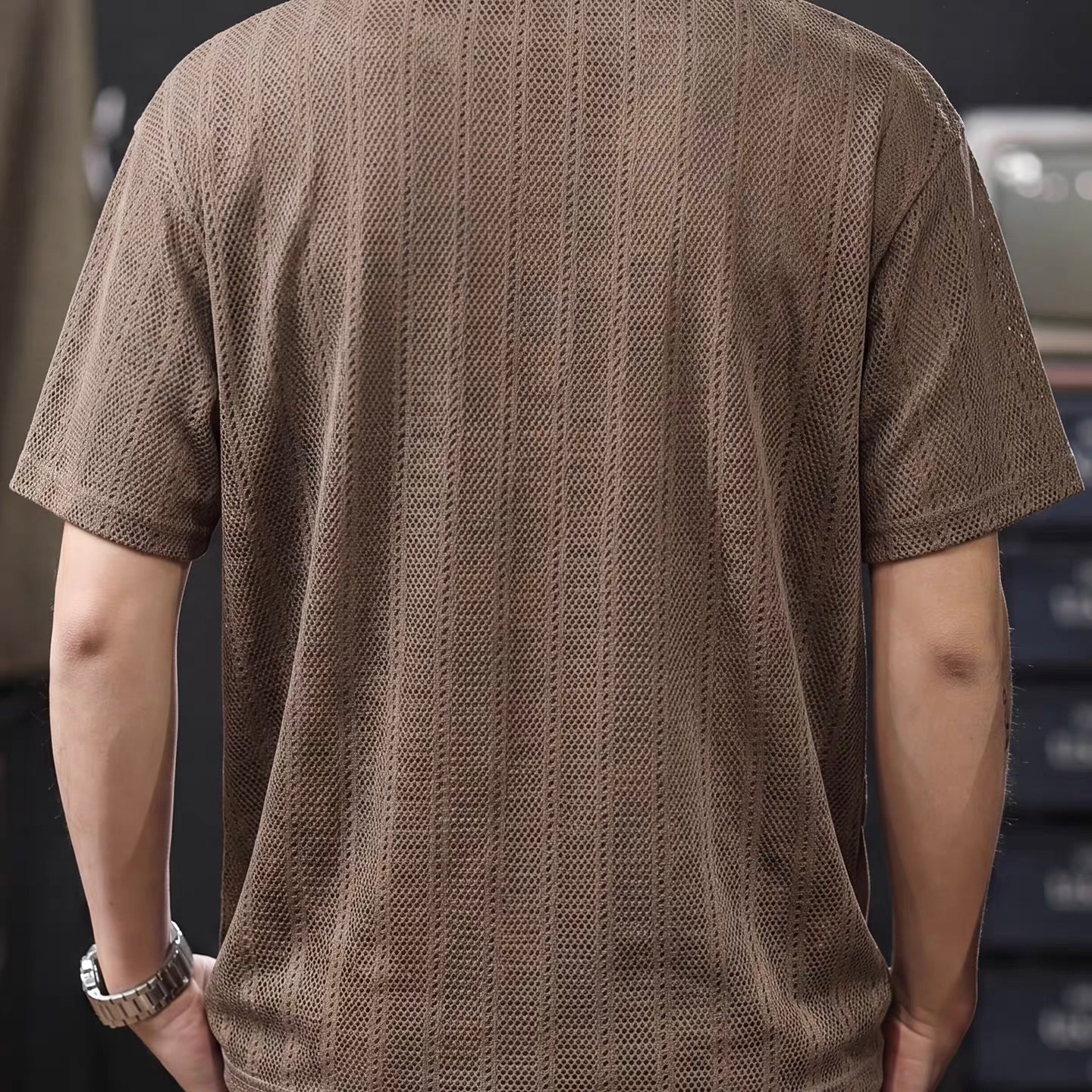 パッチポケット付 薄手 シンプルTシャツ（3Colors）260547