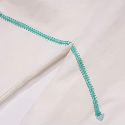 ロングベルト付 ステッチ ワイドパンツ（3Colors）260503