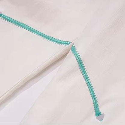 ロングベルト付 ステッチ ワイドパンツ（3Colors）260503