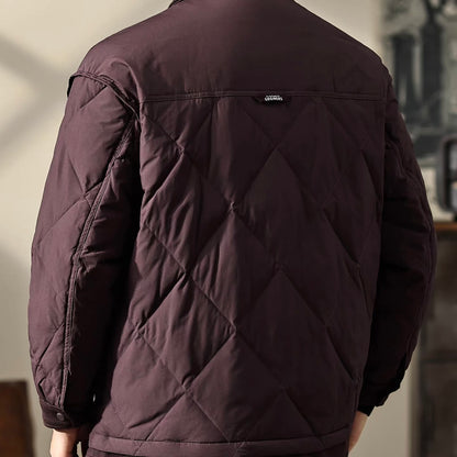 軽量 襟付き ダウンジャケット（2Colors）251087