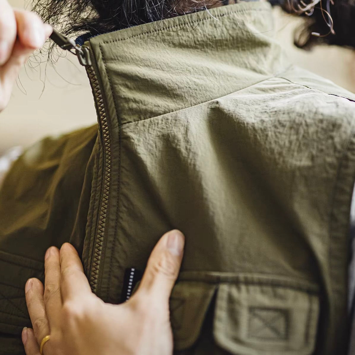 マルチポケット 軽量 ワークベスト（1Color）260264