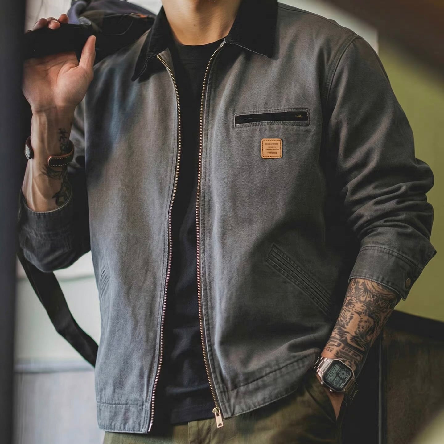 キャンバス デトロイト ワークジャケット（1Color）260207