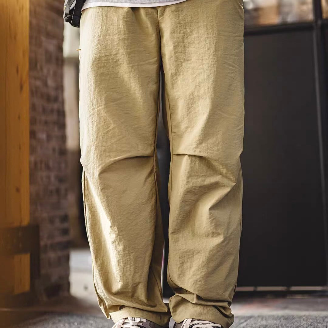 カラー紐付き パラシュートパンツ（3Colors）260198