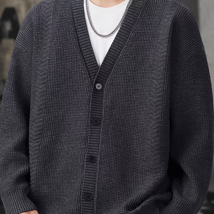 リラックス Vネック カーディガン（3Colors）251088