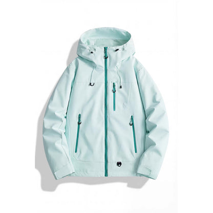 アクセントカラージップ マルチポケット付ジャケット（5Colors）260062