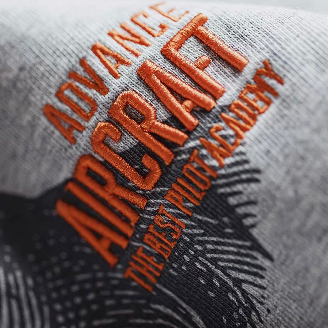 刺繍 プリント スウェットプルオーバー（1Color）260136