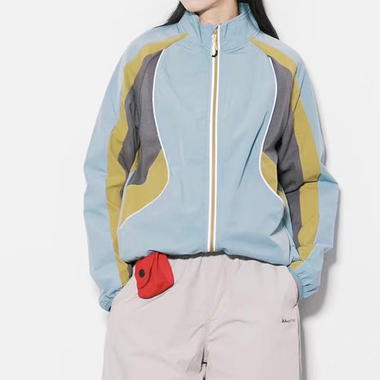 マルチカラー スタンドネック ライトジャケット（3Colors）260113