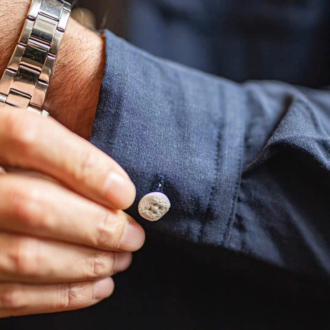 胸ポケット付 スタンドカラーシャツ（4Colors）260182