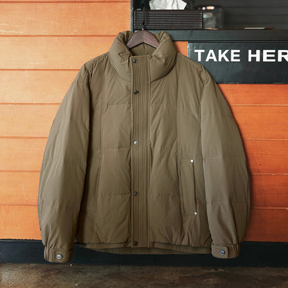 防寒 スタンドカラー ダウンジャケット（3Colors）250929