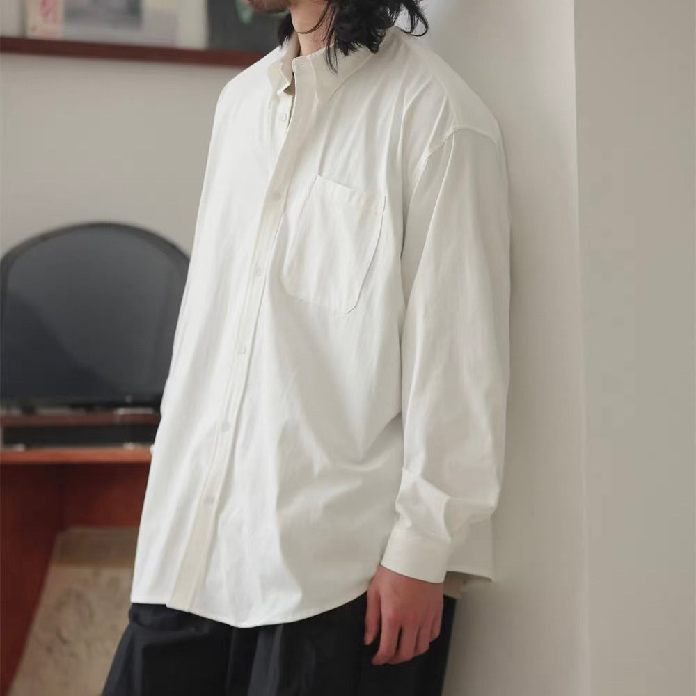 ルーズ ストライプ オーバーサイズシャツ（8Colors）260159