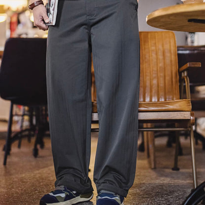 ヘリンボーン ストレート ワークパンツ（1Color）260245