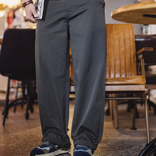 ヘリンボーン ストレート ワークパンツ（1Color）260245