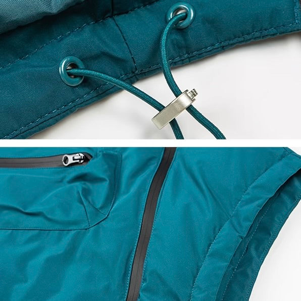 カーブジップデザイン ダウンベスト（2Colors）251030