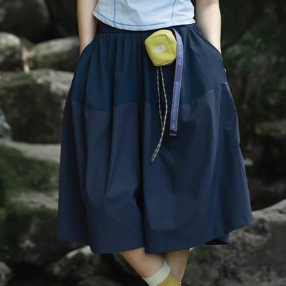 ロングベルト付 フレア キュロットパンツ（3Colors）260443