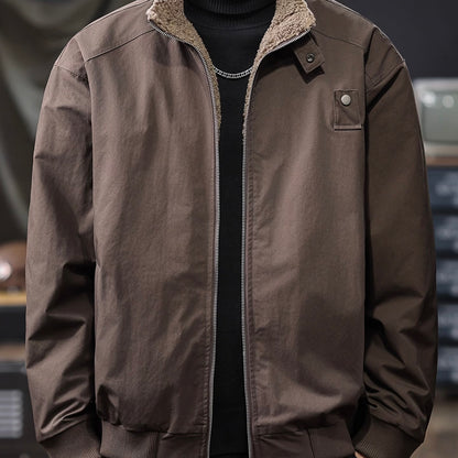 レトロ 裏ボア スタンドカラージャケット（1Color）251010