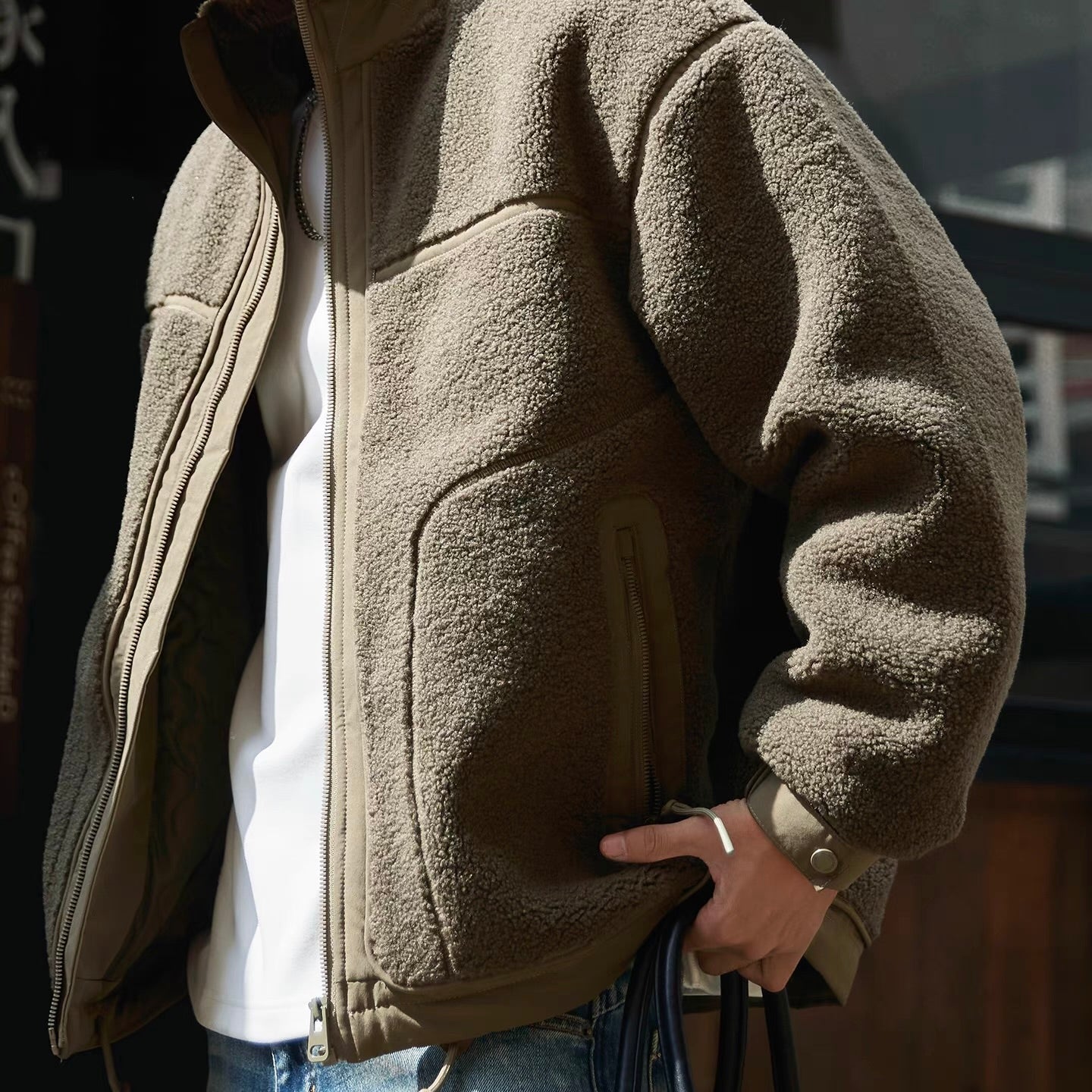 アメリカンレトロ フリースジャケット（2Colors）250932