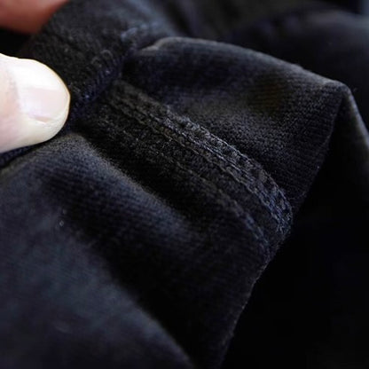 裏起毛 ストレート デニムパンツ（2Colors）250976