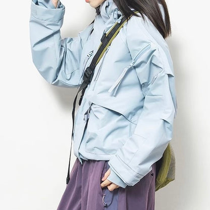 立体マルチポケット フード付ジャケット（5Colors）250940