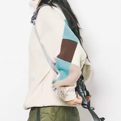 アクセントカラー スタンドネック プルオーバー（3Colors）251065