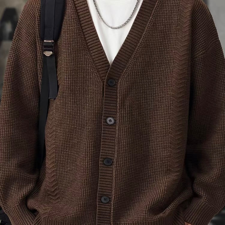 リラックス Vネック カーディガン（3Colors）251088