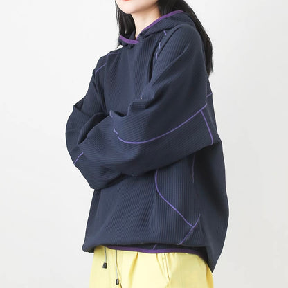 スポーツ ワッフル生地 フーディー（5Colors）260176