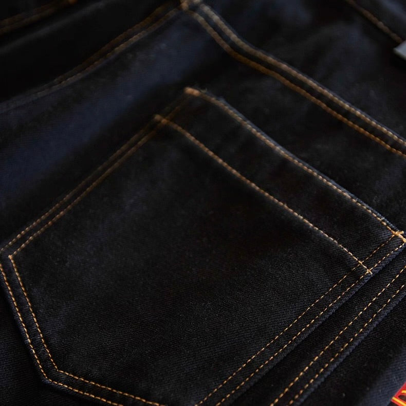 防寒 ポイントステッチ デニムパンツ（1Color）250934