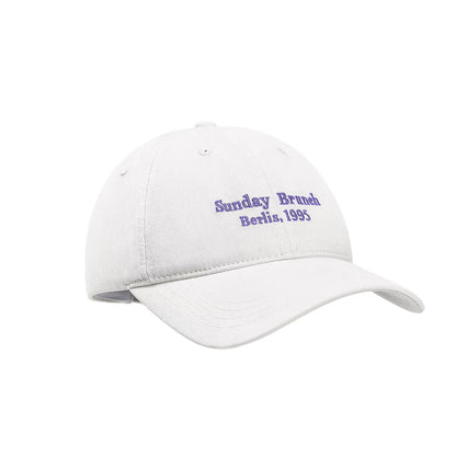 レター刺繍 ベースボールキャップ（6Colors）260171